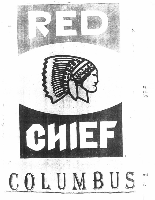 Red Chief Columbus (label) Device mark 1207673 Trademark