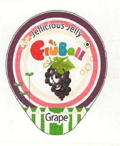 Fruball Grape (logo) Device mark 2650064 Trademark