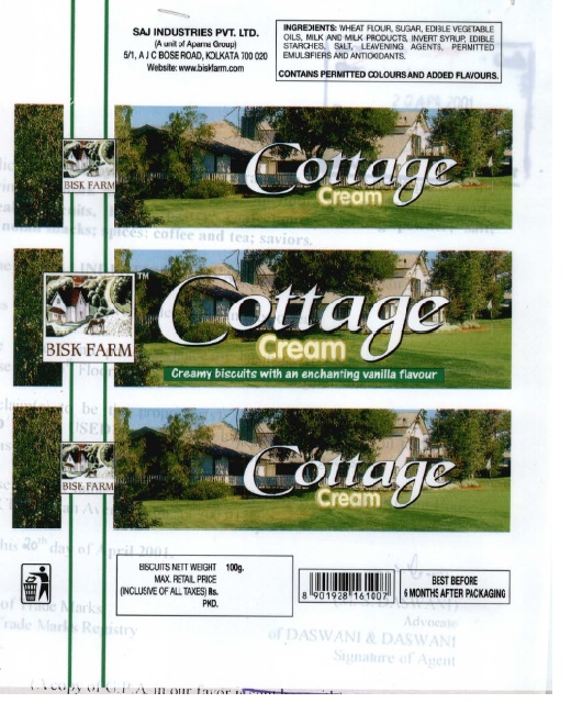 Cottage Cream Device mark 1004587 Trademark