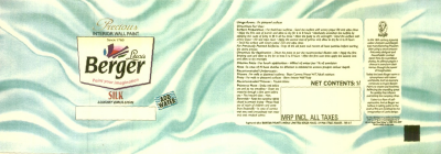 Precious, Berger, Silk (label) Device mark 1498710 Trademark