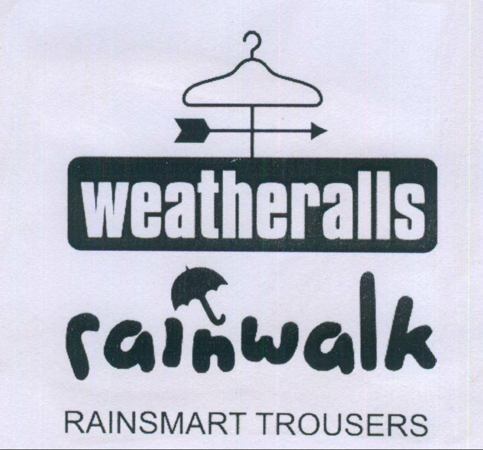 Weatheralls Rainwalk Rainsmart Trousers Device mark 1981304 Trademark