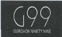 G 99 Gurgaon Ninety Nine Device mark 1911796 Trademark