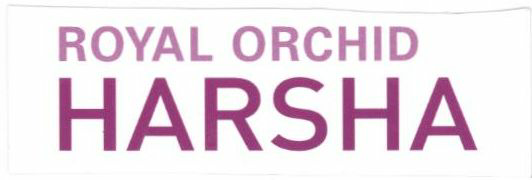 Royal Orchid Harsha (label) Device mark 1380963 Trademark