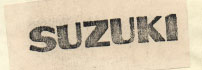 Suzuki (label) Device mark 720619 Trademark