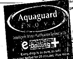 Aquaguard (label)nova Device mark 1310197 Trademark