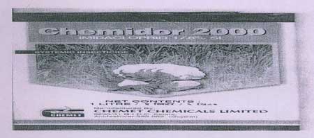 Chemidor 2000 Device mark 1715865 Trademark