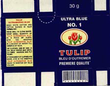 Tulip Ultra Blue No. 1 Device mark 1007254 Trademark