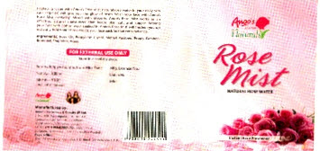 Anoo's Naturals Rose Mist Device mark 2224830 Trademark