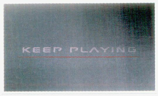 Keep Playing (label) Device mark 1352096 Trademark
