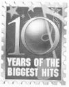 10 Years Of The Biggest Hits (label) Device mark 1544267 Trademark