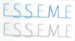 Esseme Label(series Of 2) Device mark 2716106 Trademark