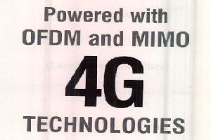 Powered With Ofdm And Mimo 4g Technologies Device mark 2369615 Trademark