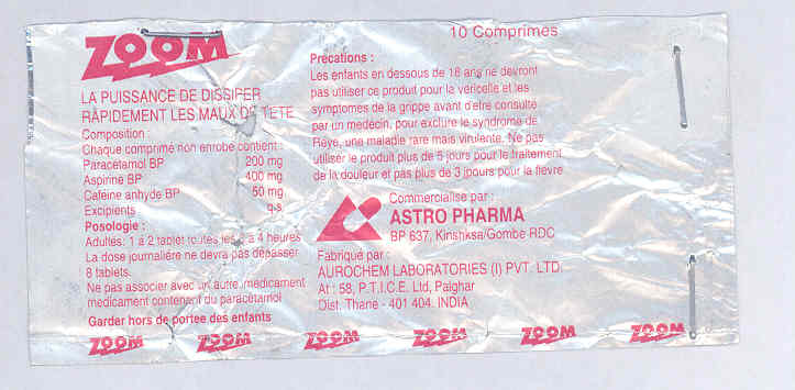 Zoom (label) Device mark 1768300 Trademark