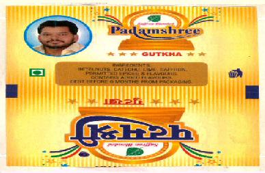 Padamshree Gutkha Device mark 2896420 Trademark