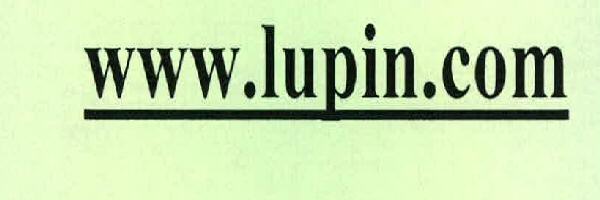 W W W . Lupin. Com Device mark 2202111 Trademark