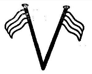 V (label) Device mark 147125 Trademark