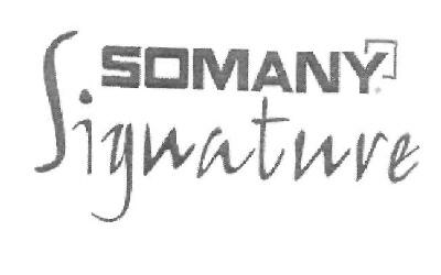 Somany Signature (label) Device mark 2330054 Trademark