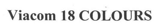 Viacom 18 Colours Device mark 1665067 Trademark