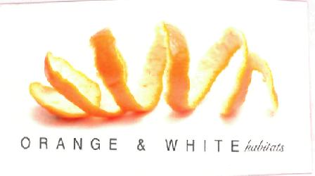 Orange And White (device) Device mark 2197655 Trademark
