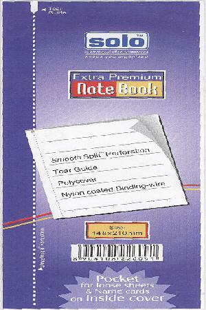Extra Premium Note Book With Label Device mark 1690523 Trademark