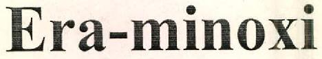 Era-minoxi Device mark 2546677 Trademark