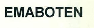 Emaboten Device mark 2876987 Trademark