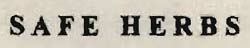 Safe Herbs Device mark 1105264 Trademark