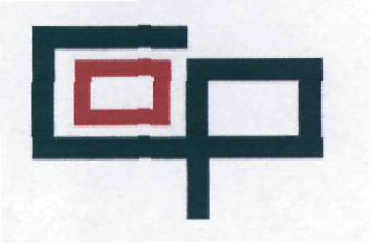 Cp (letters) With Device Device mark 2261406 Trademark