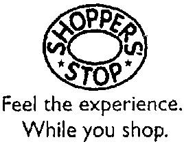 Shoppers Stop (feel The Experience While You Shop (logo) Device mark 1365878 Trademark