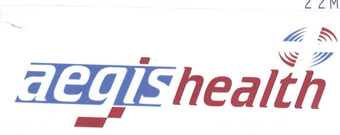 Aegis Health Device mark 1690041 Trademark