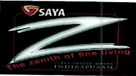 Saya Z The Znith Of Fine Living (logo) Device mark 2101263 Trademark