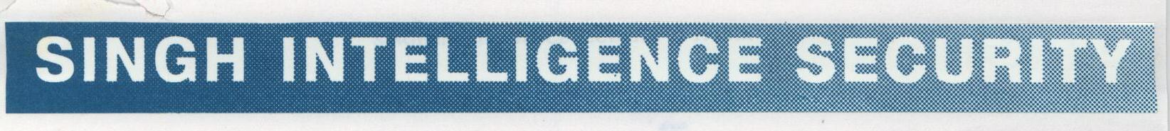 Singh Intelligence Security (label) Device mark 1541768 Trademark