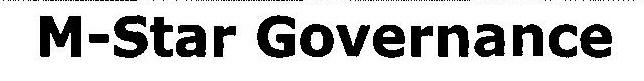 M-star Governance Device mark 1822264 Trademark