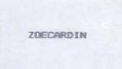 Zoecardin Device mark 1057358 Trademark