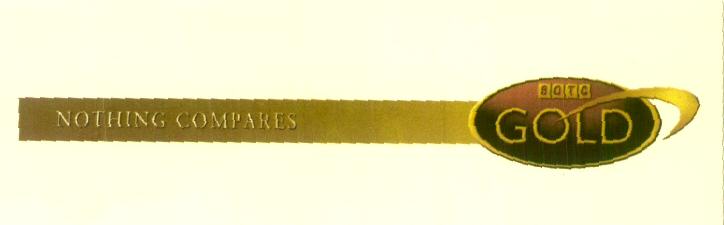 Sotc Gold Nothing Compares (label) Device mark 1598111 Trademark