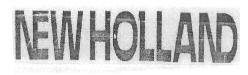 New Holland (device) Device mark 759216 Trademark