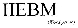 Iiebm Device mark 1983525 Trademark