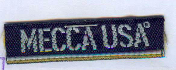 Mecca Usa (label) Device mark 1991855 Trademark