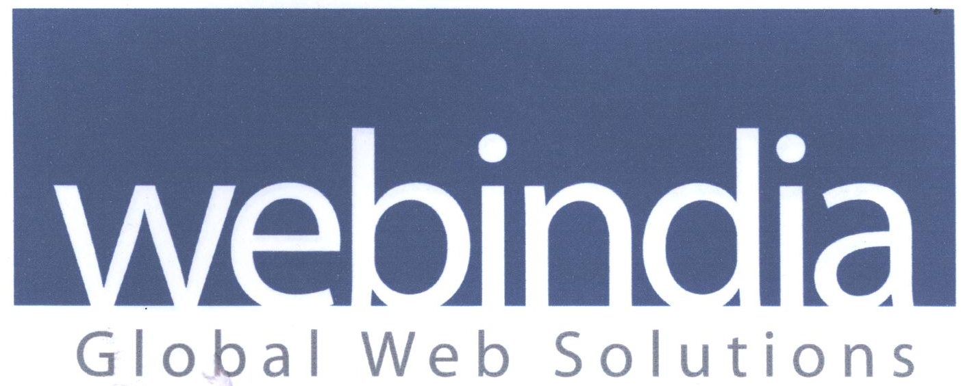 Webindia Device mark 2178140 Trademark