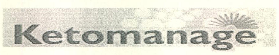 Ketomanage Device mark 2429541 Trademark