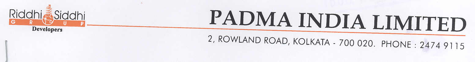 Padma India Limited Device mark 1843376 Trademark