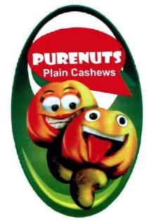 Purenuts Plain Cashews (device) Device mark 2962004 Trademark