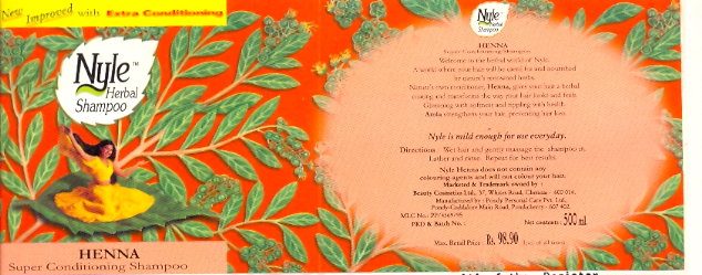 Nyle Herbal Shampoo (device) Device mark 804415 Trademark