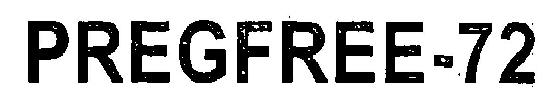 Pregfree-72 Device mark 1985564 Trademark