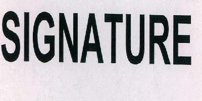 Signature Device mark 2297028 Trademark