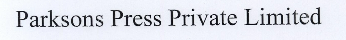 Parksons Press Private Limited Device mark 1770668 Trademark
