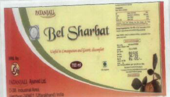 Bel Sharbat Device mark 1840186 Trademark