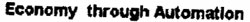 Economy Through Automation ( Lable ) Device mark 1471675 Trademark