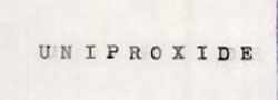Uniproxide Device mark 716829 Trademark