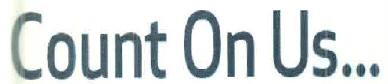 Count On Us... Device mark 2613580 Trademark